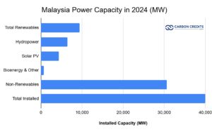 Malaysia Power Capacity in 2024 (MW)